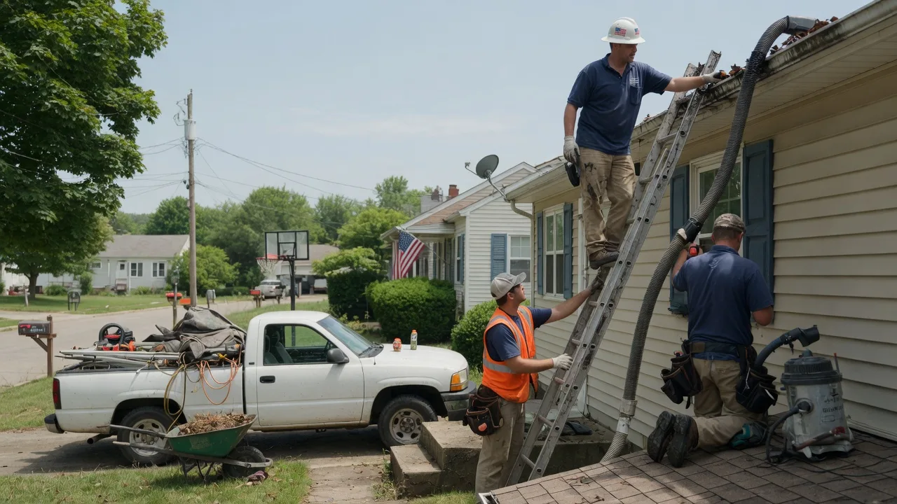 Gutter Installation in Boswell, IN near me